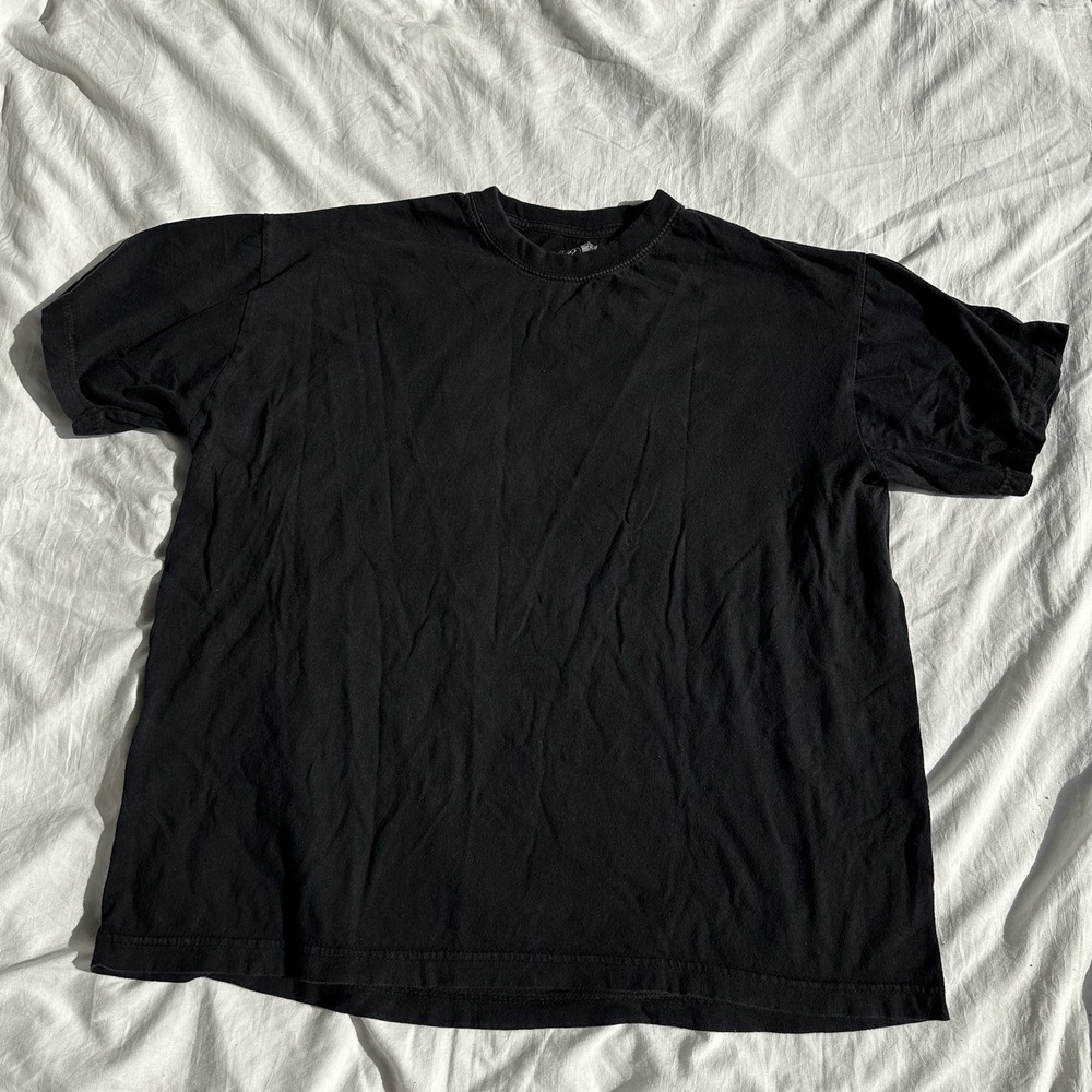 Basic Black Royal Fashion Men's T-Shirt 100% cotton tee Size‎ 1XL short sleeve